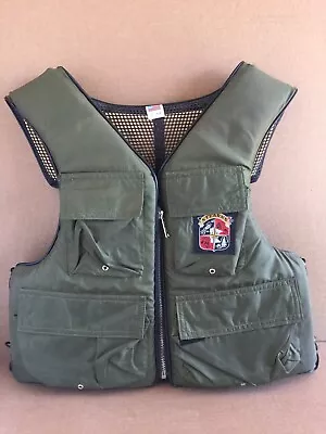 Vintage Stearns Fishing Life Jacket Vest Adult Medium Model SSV-165 USA • $49.99