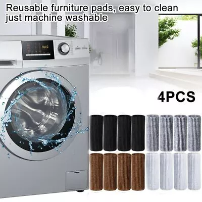 $8.96 • Buy Furniture Floor Protector Protective Case Foot Cover Chair Socks Polyester