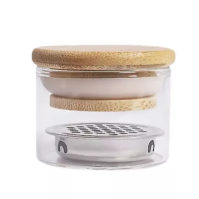 Nail Art Brush Cleaner Cup With Lid Nail Art Equipment For Nail Salon Woman • $8.97