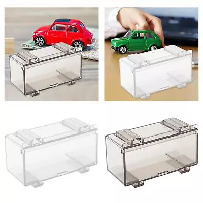 1/64 Scale Cars Display Case Dustproof Organizing Storage Box Model Car Display • £5.78