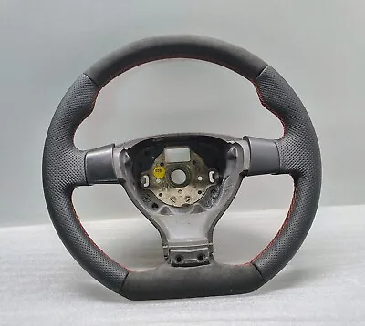 VW GOLF 5 Mk5 STEERING WHEEL FLAT New ALCANTARA JETTA EOS CUSTOM 1K0419091 M • $499