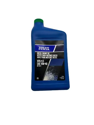 Genuine OEM Volvo Penta 23219282 Diesel Engines Oil VDS-4.5 SAE 15W-40 (1Qt) • $28