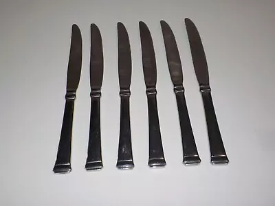 Mikasa HARMONY Glossy Set Of 6 Dinner Knives 18/10 Stainless Flatware 9-1/2” • $19.99