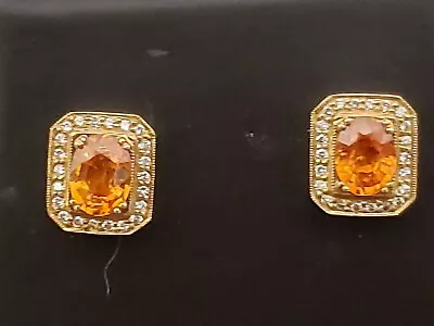 Mandarin Garnet Earring • $900