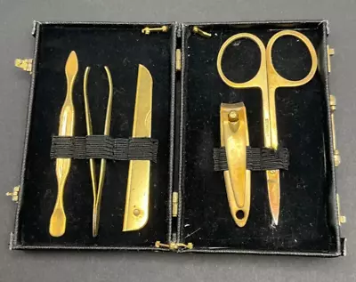 Vintage Attache' Case Manicure Set • $12.99