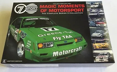 The Magic Moments Of Motorsport Complete Series 3 6x DVD Box Set New Sealed  • $19.57