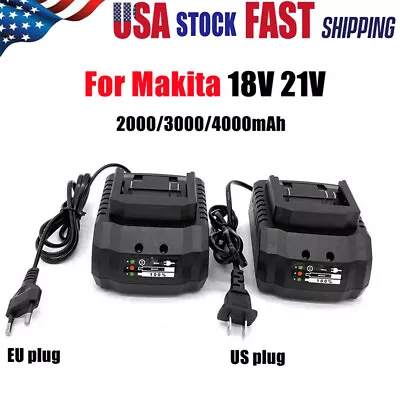 18V 21V Li-ion Battery Charger Quick Charge For Makita BL1830 BL1850 Power USA • $13.19