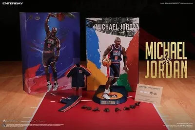 Enterbay Michael Jordan Barcelona 1992 Olympics 1:6 Scale Figure. LIMITED Editio • $365