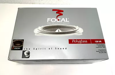 FOCAL Polyglass 5.25 CAR AUDIO COMPONENT SPEAKERS TWEETERS++ Kit  130 VR NEW • $219.99