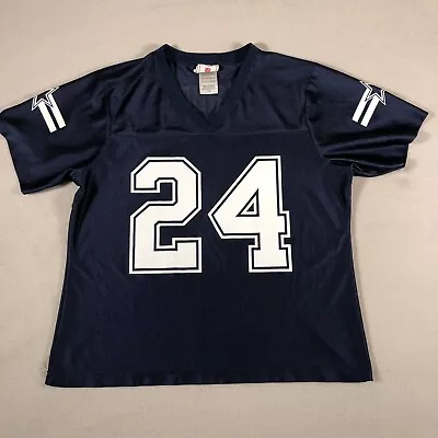 Dallas Cowboys Jersey Womens Medium Blue Marion Barber Outdoors Football U24 • $13.96