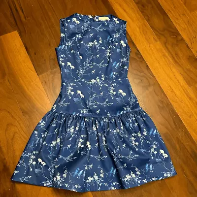 Erin By Erin Fetherston Floral Pattern A-line Mini Sleeveless Dress Size 0 • $42.98