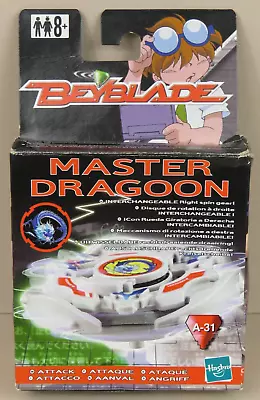 £40.84 • Buy Beyblade MASTER DRAGOON A-31 Complete Takara Hasbro 2002 Vintage Spinning Toy