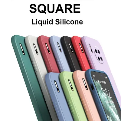 £3.23 • Buy Liquid Silicone ShockProof Case Cover For Huawei P50 P40 P30 Pro P20 Lite Mate40