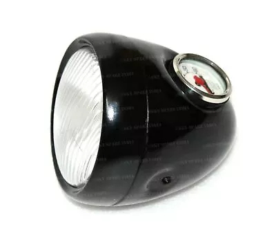 Luna Moped Classic Headlight Assey 5 1/2  With Bulb Holder & Speedometer • $34.04