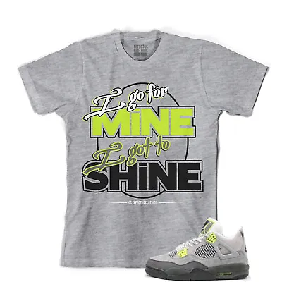 Tee To Match Air Jordan Retro 4 SE Volt Air Max. Shine Tee • $26.25