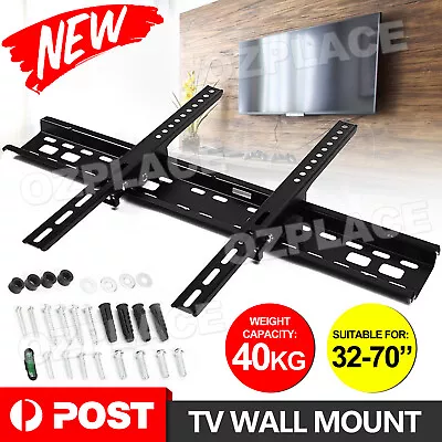 $15.95 • Buy TV Wall Mount Bracket Tilt Flat Slim Motion LED LCD 32 40 47 50 55 60 65 70 Inch
