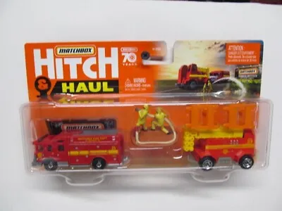 Matchbox - HITCH & HAUL - Matchbox FIRE RESCUE/HAZARD SQUAD • $7.50