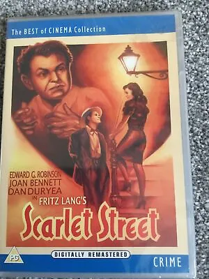 Scarlet Street (1945) [DVD] Edward G. Robinson All Region DVD Remastered • £14.99