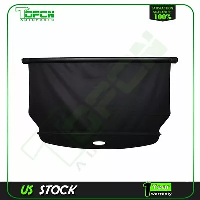 Black Rear Cargo Security Trunk Cover Fits Mitsubishi Outlander 2007 2008-2012 • $69.38