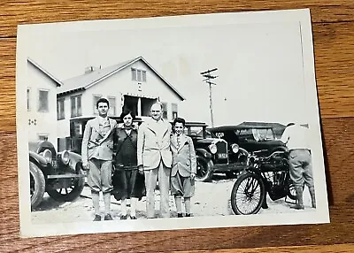 Early Indian Motorcycle Photograph 5  X 7  • $19.99