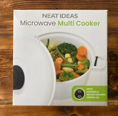 Effortless Healthy Cooking - Microwave Multi Cooker Steamer For Nutritious Meals • £6