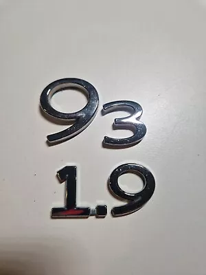 SAAB 9-3 93 Badge Letters Rear Emblem 1.9  • £15.99