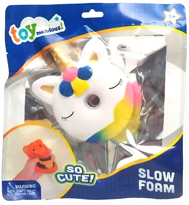 Squishy Fidget SLOW FOAM Stress Relief UNICORN DOUGHNUT Squeeze Toy Squeezable • $15.37
