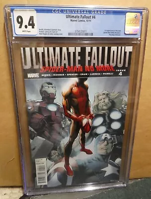 Marvel Comics Spiderman Ultimate Fallout 4 Miles Morles1st Appearance CGC 9.4 • £599.99