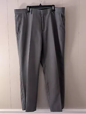 Men's J. Ferrar Slim Fit 36×29 Gray Dress Pants • $6.89