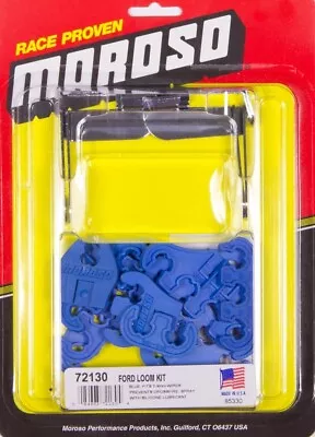 Moroso 72130 Sbf Spark Plug Wire Loom Kit - Blue • $27.99