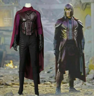$81.36 • Buy X-Men: Days Of Future Past Costume Magneto Erik Lensherr Costume Halloween Suit&