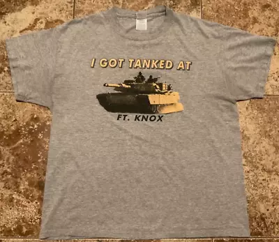 Vintage Ft. Knox Military Graphic T-shirt ( Mens Large ) Preowned • $23.20