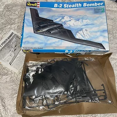 1993 Revell 1/144 Scale B-2 Stealth Bomber 4474 Damaged Box Opened • $79.99