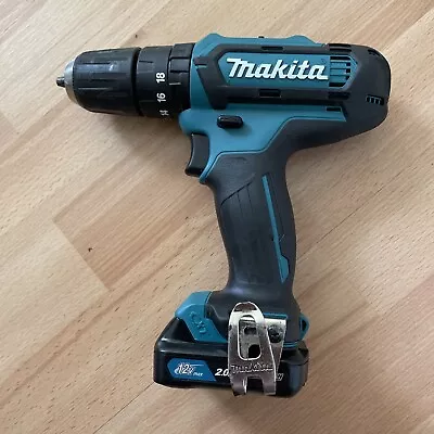 Makita HP331D 10.8v Combi Hammer DrillDriver  & BL1021B  2Ah BATTERY. • £39