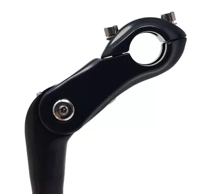 22.2mm Bike Adjustable Handlebar Stem Quill 1  Alloy -10 To 50° Black 90mm • £12.99