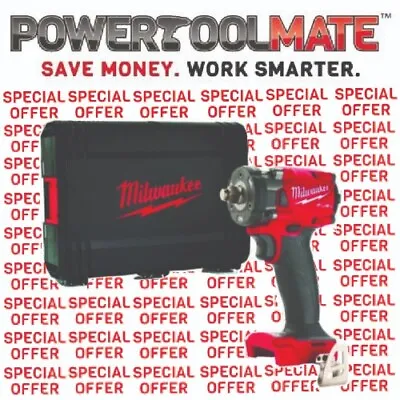 £126.99 • Buy Milwaukee M18FIW2F38-0X M18 Fuel Friction Ring Compact 3/8 Impact Wrench
