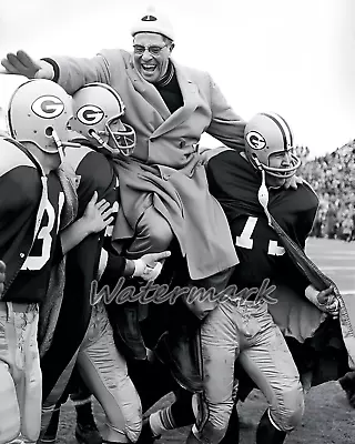 61 Green Bay Packers Head Coach Vince Lombardi After Super Bowl Win 8 X 10 Photo • $5.99