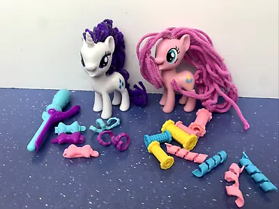 My Little Pony Twisty Twirly Pinkie Pie And Rarity Accessories G4 Hair Styling • $11.04