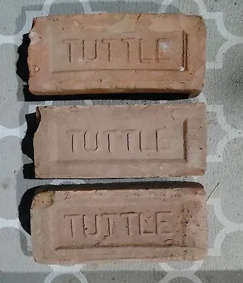 Vintage Reclaimed Bricks Lot Of 3 • $20