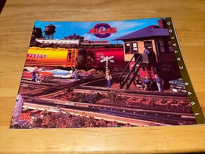 Atlas O LLC 1998 Catalog O Scale Train Sets Locomotive Track Layout Motive Power • $4.99