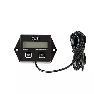 1Pcs Tiny Tach Digital Hour Meter/Tachometer For Marine Spark Mower Engine Motor • $23.88