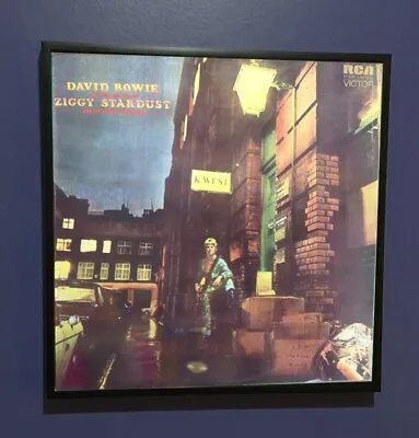 Ziggy Stardust And The Spiders From Mars - Original Framed Album Artwork Sleeve • £19.99