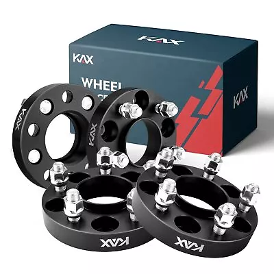 4pcs 5x4.5 1  (25mm) Hubcentric Wheel Spacers 14x1.5 Fit Ford Mustang 15-2023 • $61.99