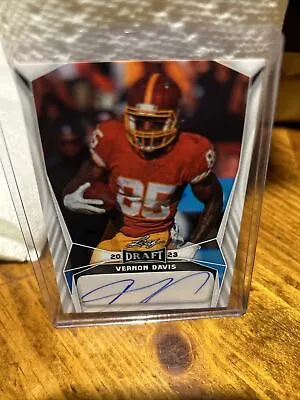 Vernon Davis *2023 Leaf Draft Football* Veteran AUTOGRAPHED #VD1-Maryland/49ers • $12.99