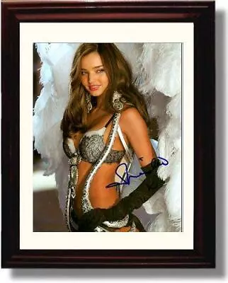 16x20 Framed Miranda Kerr Autograph Promo Print - Runway Model • $74.99