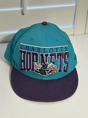 Charlotte Hornets Retro Snapback New Era Hat One Size Fits All Alonzo Mourning • $24.99