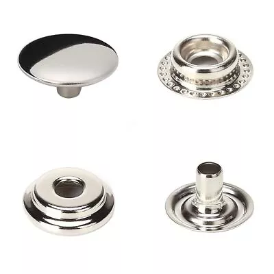 Canvas Snap Marine Grade Snap Fastener Stainless Steel Buttons Sewing Leather • $16.31