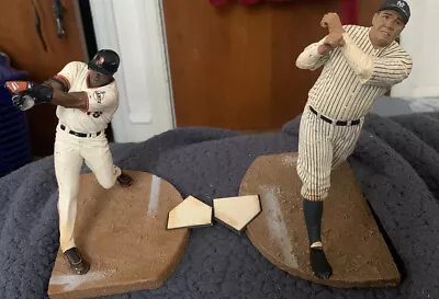 2006 McFarlane Cooperstown Collection Babe Ruth And Barry Bonds Rare Read Desc • $28