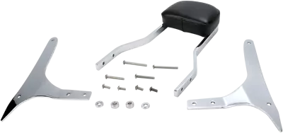 Cobra Chrome Short Square Sissy Bar Kit Yamaha V Star 950 09-15 • $409.95