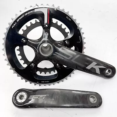 FSA SL-K Light Hollow Carbon Crankset 50/34T • $79.99